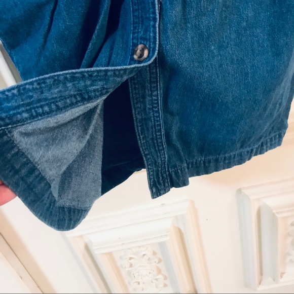 VtG Coastal Cowgirl Denim Button Down LongSleeves MIDI Southwestern Beauty๐๐ค - Picture 12 of 16